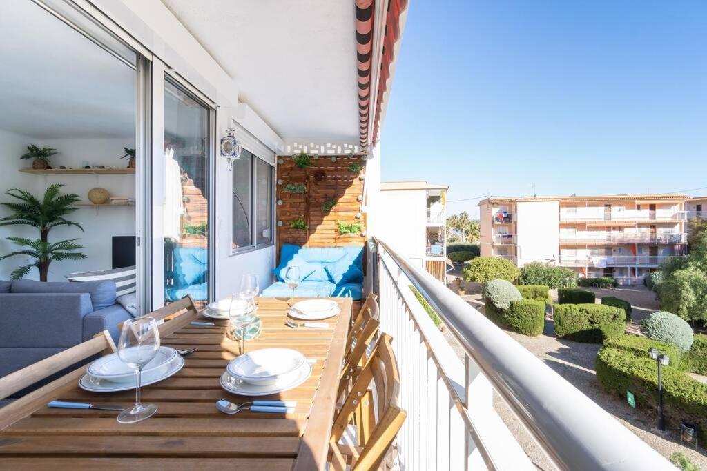 Privilegiado-Tarragona-50Mplaya-Wifi-Pool-Relax8 Exterior foto